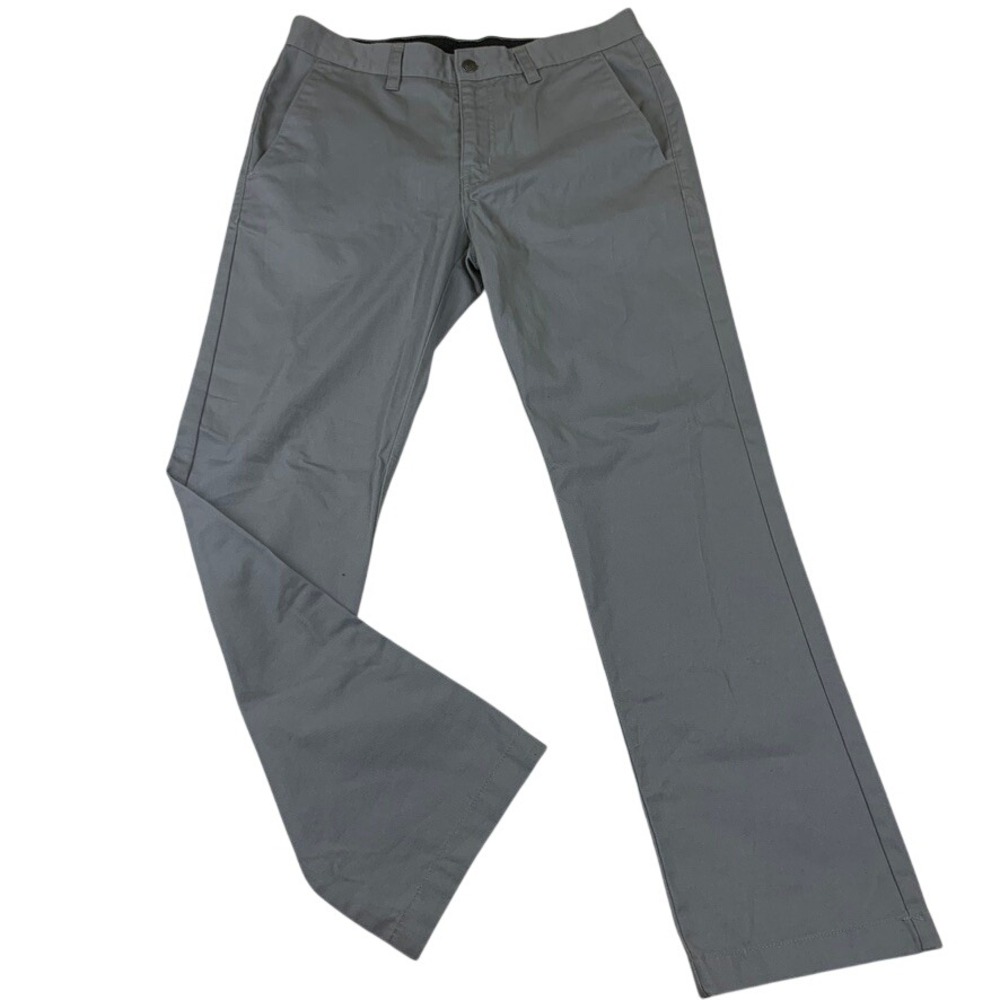 Volcom Frickin Pants Mens 32 Grey Modern Fit Chino Skate Casual